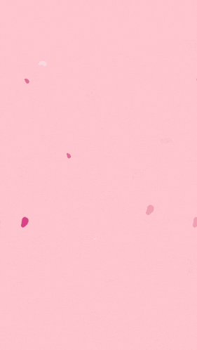 a close up of a woman 's face with a pink border