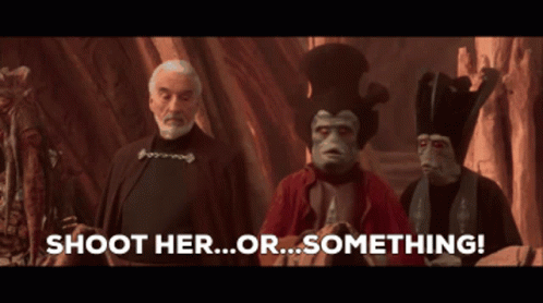 Star Wars Shoot Her GIF - Star Wars Shoot Her Viceroy GIFs