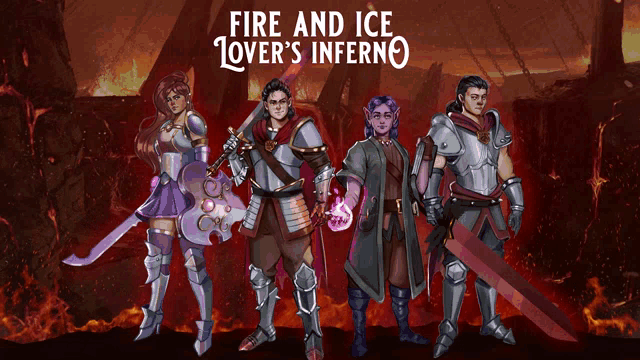 Missmagitek Fire And Ice GIF - Missmagitek Fire And Ice Lovers Inferno GIFs