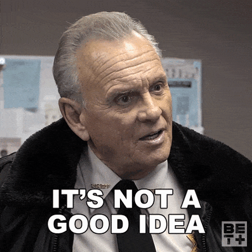 Its Not A Good Idea Sheriff Conley GIF - Its Not A Good Idea Sheriff Conley Ruthless GIFs
