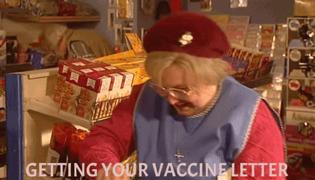 Covid Covid Vaccine GIF - Covid Covid Vaccine Covid Vaccine Letter GIFs