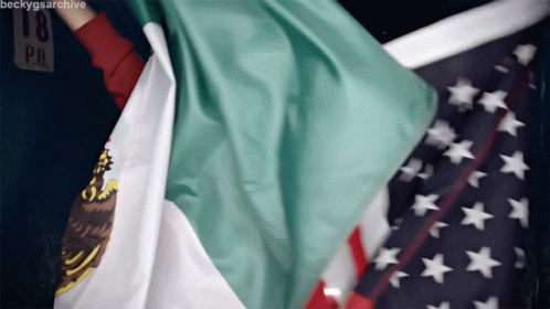 Becky G Mexico Flag GIF