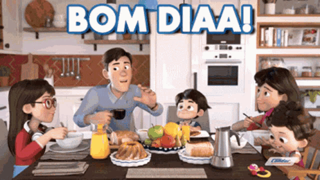 Bom Dia Bom Dia Familia GIF