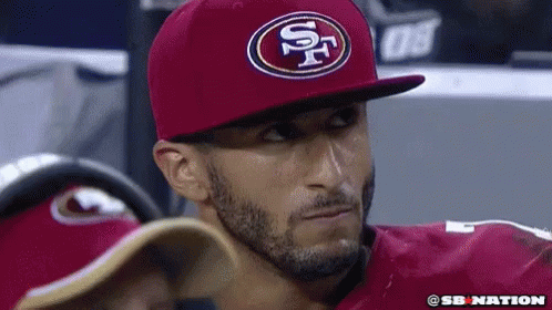 Trying To Smile GIF - Colin Kaepernick Trying To Smile Smile GIFs