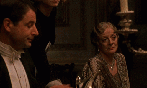 Maggie Smith None Of Us Will See It GIF - Maggie Smith None Of Us Will See It GIFs