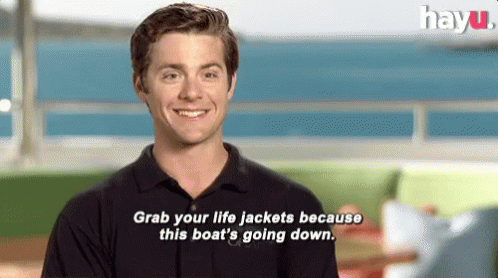 Below Deck Boats Going Down GIF - Below Deck Boats Going Down Grab Your Life Jackets GIFs