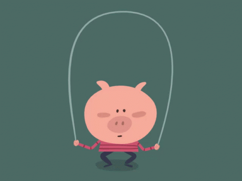Pig Working GIF - Pig Working Out GIFs