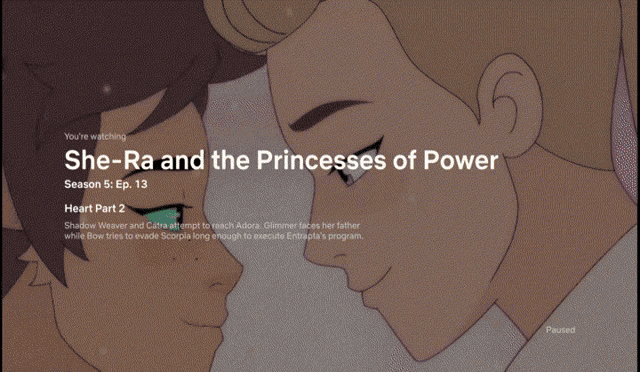 a couple of cartoon characters are looking at each other with their eyes closed