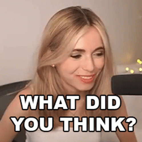 What Did You Think Anna Cramling GIF - What Did You Think Anna Cramling Panda GIFs