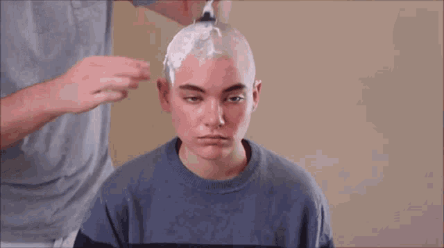 Shaving Head Brave GIF - Shaving Head Brave Empowering GIFs