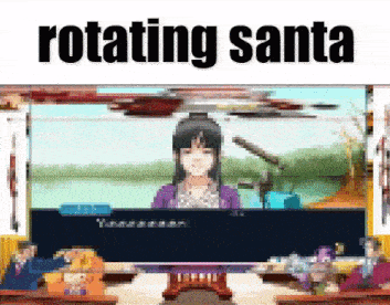 Rotating Santa GIF - Rotating Santa Santa Claus GIFs