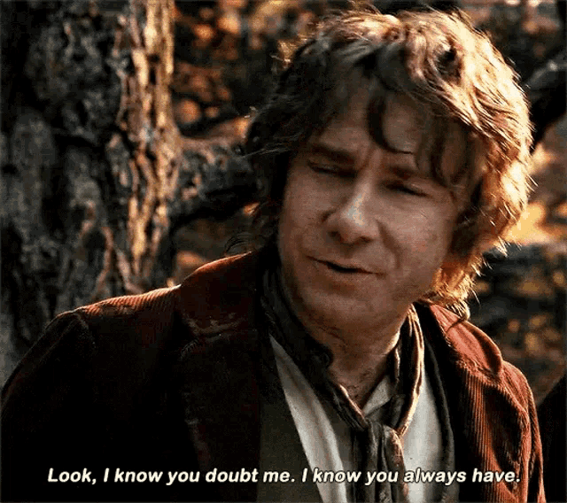 The Hobbit Bilbo Baggins GIF