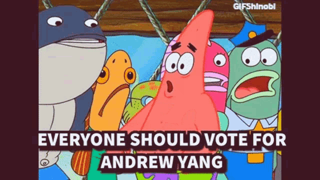 Gif Shinobi Andrew Yang GIF - Gif Shinobi Andrew Yang Vote GIFs
