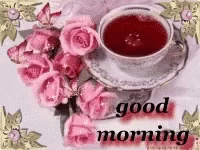 Good Morning Tea GIF - Good Morning Tea Coffee GIFs