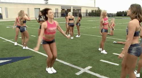 Cheerleader Jumping GIF