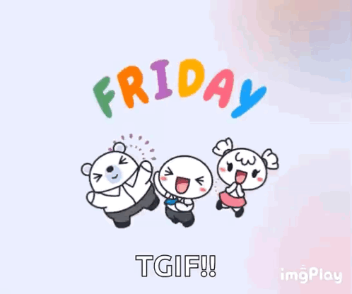 Friday Tgif GIF - Friday Tgif Cute GIFs