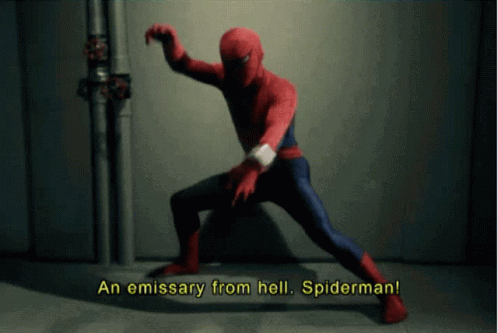 Spiderman Tokusatsu GIF - Spiderman Tokusatsu Hell GIFs