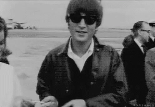 John Lennon Smile GIF - John Lennon Smile The Beatles GIFs