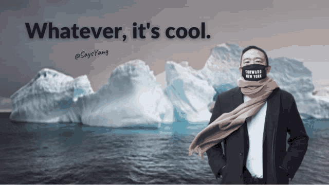 Whatever Its Cool Andrew Yang GIF - Whatever Its Cool Andrew Yang Yang Gang GIFs