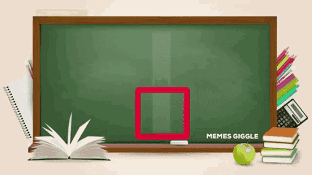 a chalkboard with the words memes giggle written on it