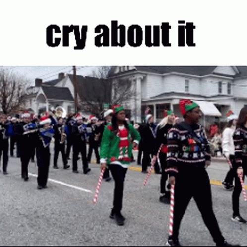 Cry About It Meme GIF - Cry About It Meme Band GIFs