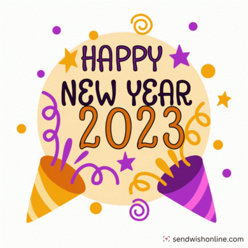 Happy New Year New Year2023 GIF - Happy New Year New Year2023 Merry Christmas And Happy New Year2023gif GIFs