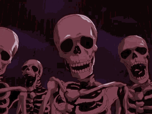 Skeletons Berserk GIF - Skeletons Berserk Roast GIFs