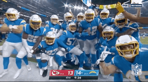 Chargers La Chargers GIF - Chargers La Chargers Los Angeles Chargers GIFs