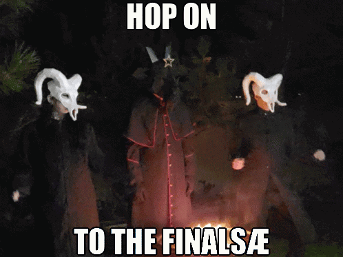 Hop On To The Finalsæ Demon GIF - Hop On To The Finalsæ The Finals Demon GIFs