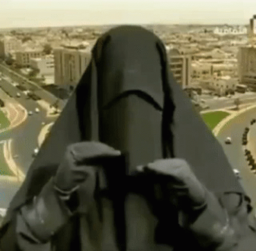 Muslim Burka GIF - Muslim Burka Talking GIFs