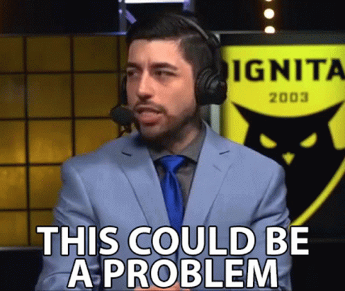 This Could Be A Problem Problem GIF - This Could Be A Problem Problem It Might Be A Problem GIFs