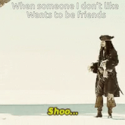 Shoo Jack Sparrow GIF - Shoo Jack Sparrow GIFs