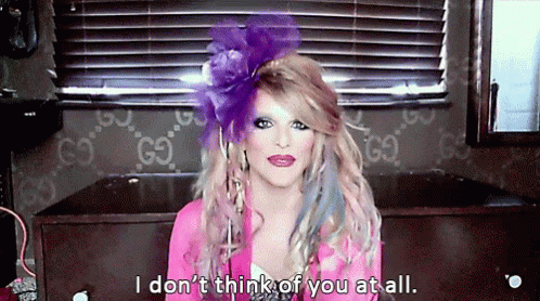 I Dont Think Of You At All GIF - I Dont Think Of You At All GIFs