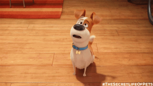 Max Excited GIF - Max Excited Secret Life Of Pets GIFs