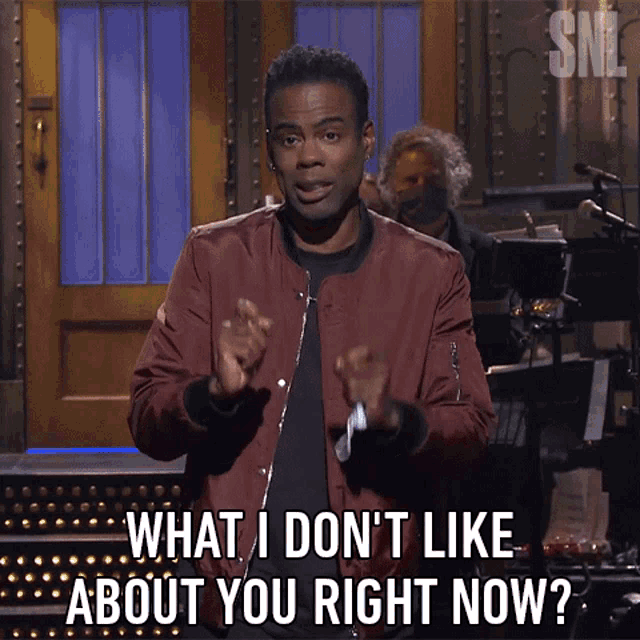 What I Dont Like About You Right Now Chris Rock GIF - What I Dont Like About You Right Now Chris Rock Ill Tell You What I Dont Like GIFs