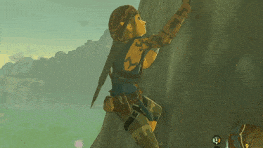 Tears Of The Kingdom Legend Of Zelda GIF - Tears Of The Kingdom Legend Of Zelda Climbing Gear GIFs