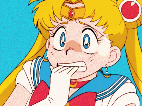 Sailor Moon Scared GIF - Sailor Moon Scared GIFs