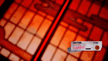 a close up of a video game screen with a badge that says ' laame ' on it