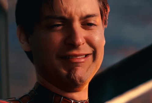 Spider Man Tobey Maguire GIF - Spider Man Tobey Maguire Crying Meme GIFs
