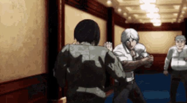 Fight Anime GIF - Fight Anime Punch GIFs