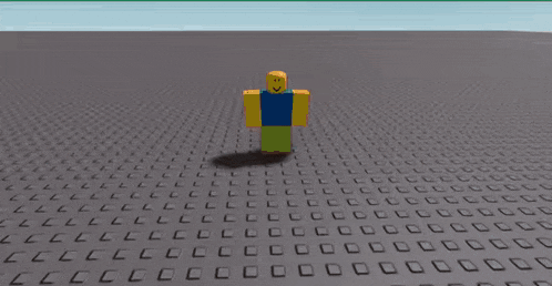 a computer generated image of a person in a blue shirt standing in front of a fireball