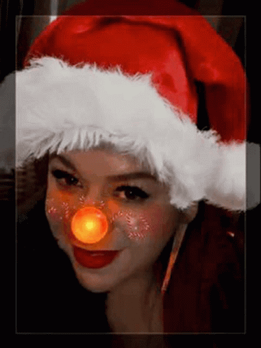 Merry Christmas Nose GIF - Merry Christmas Nose Projecting GIFs
