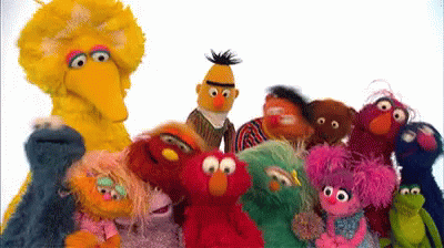 Sesame Street Happy GIF - Sesame Street Happy Squad - Discover & Share GIFs