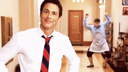 Parks And Rec Dance GIF - Parks And Rec Dance Wild GIFs