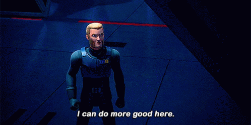 Star Wars Agent Kallus GIF - Star Wars Agent Kallus I Can Do More Good Here GIFs