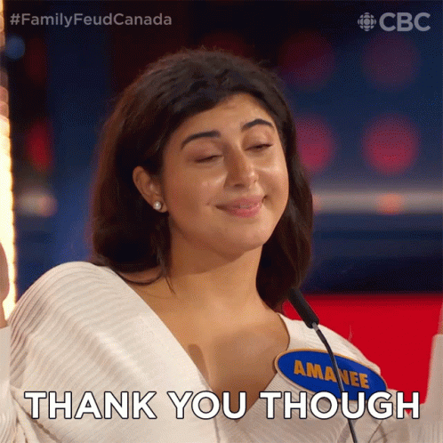 Yeah Absolutelythank You Though Amanee GIF - Yeah Absolutelythank You Though Amanee Family Feud GIFs