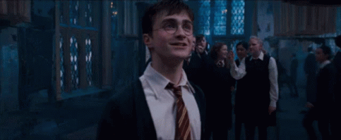 Harry Potter Gryffindor GIF - Harry Potter Gryffindor Smile GIFs