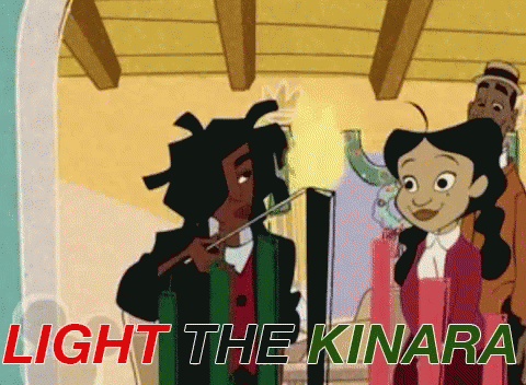 Kwanzaa Happy Kwanzaa GIF - Kwanzaa Happy Kwanzaa Light The Kinara GIFs
