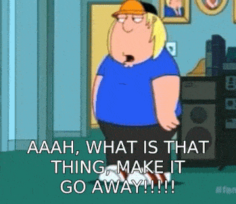 Scared Family Guy GIF - Scared Family Guy Chris Griffin GIFs