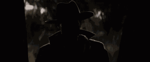a man in a cowboy hat is saying i 'm your huckleberry